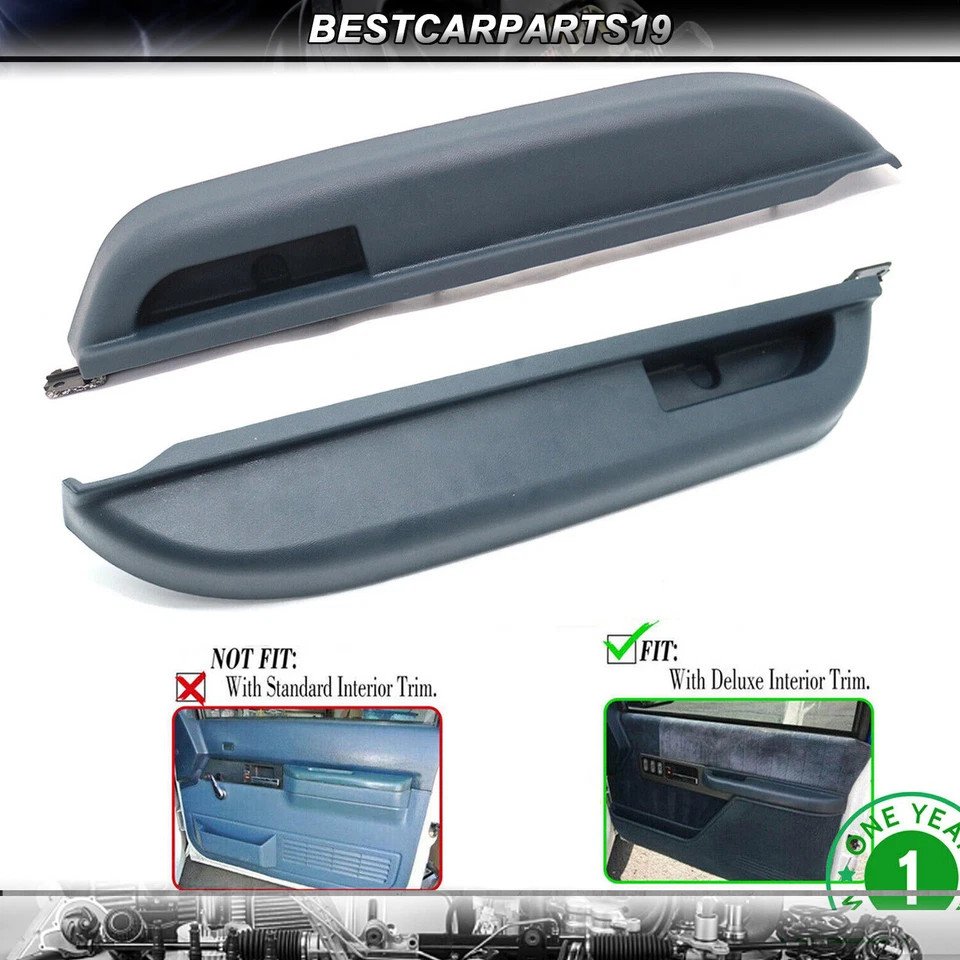 2Pcs Front LH RH Door Armrest Blue for 1990-94 Chevrolet GMC C/K 1500 2500 3500 Foto 1 de 4