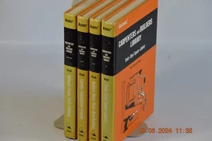 Carpenters and Builders Guide HC Audel 1976 ed Set Of 4 (4th printing 1978) - Picture 1 of 14