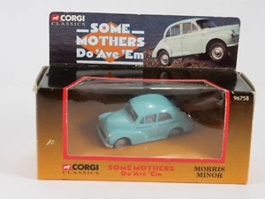Corgi 96758 Some Mothers Do Ave Em Morris Minor - Foto 1 di 7