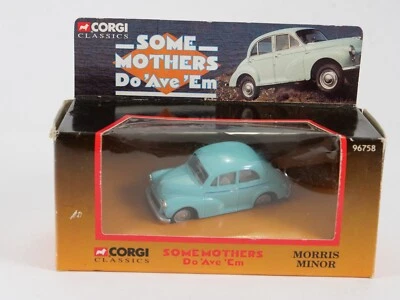 Corgi 96758 Some Mothers Do Ave Em Morris Minor - Immagine 1 di 4