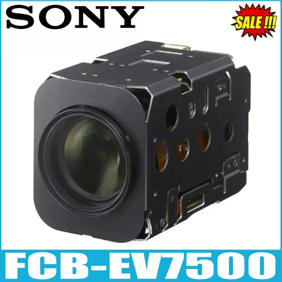 Sony FCB-EV7500 30x Optical Zoom + 12x Digital Zoom HD Color Camera Module Block - Image 1 of 4