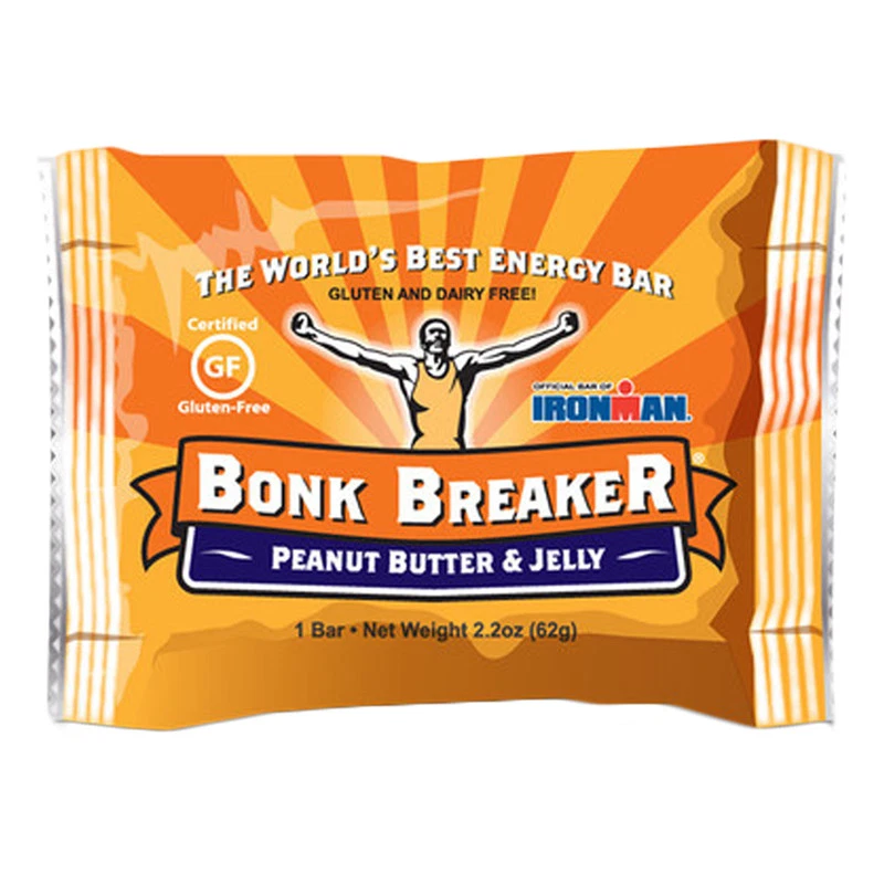 Barras energéticas Bonk Breaker Food Bonk Bar Energy Pb&j Bxof12 Foto 1 de 1