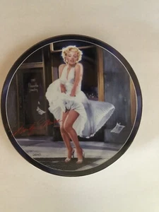 Marilyn Monroe Collector Plate Silver Screen Collection Set Of 3 - Picture 1 of 4