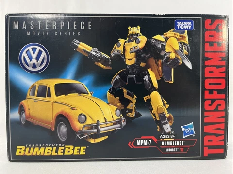 Transformers Masterpiece Bumblebee MPM-7 Takara Used w box read Cover