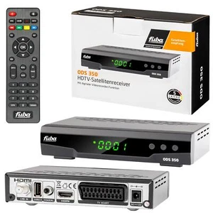 Sat Receiver Fuba ODS 350 HDTV DVB-S2 Satelliten HDMI USB TV FULL Digital + PVR - Bild 1 von 10