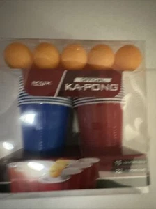 Beer Pong Spiel Set Offiziell Party Pong Trinkspiel 22er Set Becher 15 Bälle B1  - Bild 1 von 2