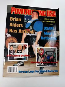 POWERLIFTING USA Magazine Vol. 26 No. 1 2002 -- Stong Legs -- Weight Training - Picture 1 of 3