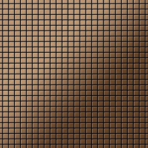 Mosaico azulejo macizo metal titanio cepillado cobre 1,6 mm fuerte Glomesh-Ti-AB - Imagen 1 de 6