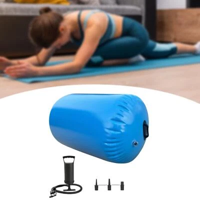 Inflatable Gymnastics Mat Inflatable Tumbling Roller for Outdoor Exercise - Image 1 of 2
