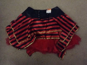 Nuevo Tutú Pirata Adulto Talla Única Se Adapta a la mayoría de los Disfraces Halloween Vestir - Imagen 1 de 4