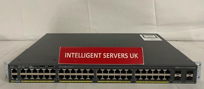 Cisco Catalyst WS-C2960XR-48TS-I 48 x 10/100/1000 Ethernet Port Switch - Image 1 of 2