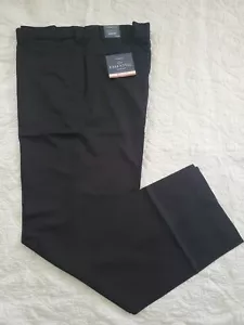 40 x 36 Croft & Barrow neu mit Etikett Anzughose zum Binden klassische Passform vorne flach neu - Bild 1 von 4