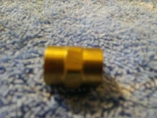Hex Coupling Brass 1/8" FPT
