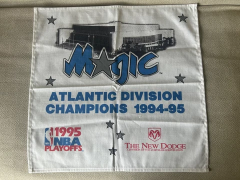 Orlando Magic 1995 NBA Playoff Souvenir: Atlantic Division Champions Towel Cover