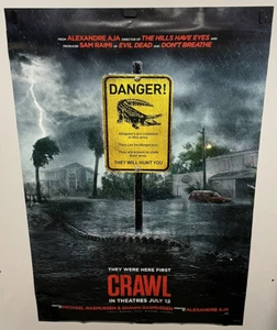 Original Movie Poster For Crawl Double Sided 27x40 - Picture 1 of 1
