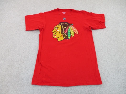 Chicago Blackhawks Shirt Adult Small Red NHL Hockey Jonathan Toews Reebok Men * Cover