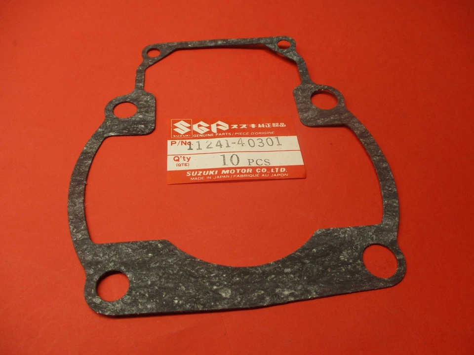 NUEVO DE LOTE JUNTA DE CILINDRO ORIGINAL SUZUKI PE250 RM250 RS250 11241-40301 Foto 1 de 1