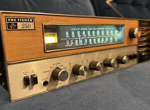 Fisher 250-Tx Tune-O-Matic Am/Fm Stereo Receiver Mint Condition Serviced