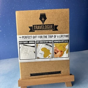Travel Journal/Log Notebook~Travelogue~Maps Adventure Planner~Luckies Of London - Foto 1 di 13