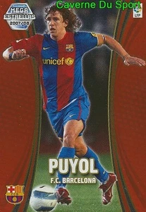 367 CARLES PUYOL SPANIEN FC BARCELONA STARS KARTE CARD MGK LIGA 2008 PANINI - Bild 1 von 2