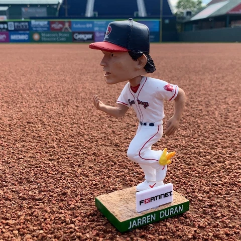 Jarren Duran SGA Portland Sea Dogs Boston Red Sox Bobblehead BNIB Cover