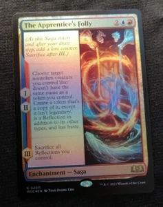 The Apprentice's Folly - Foil - WOE - NM Unplayed - EN - 0200 - Picture 1 of 1
