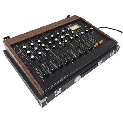 Yamaha PM-210 Mezclador Analógico Vintage Retro Madera Paneles Laterales Grab... - Imagen 1 de 4