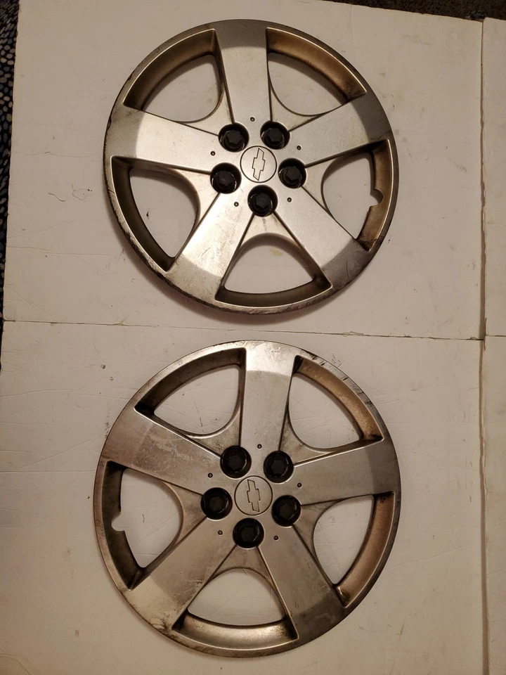 LOTE de 2) Chevrolet Cavalier 2003 2005 15" tapacubos cubierta de rueda buje OEM 9594665 Foto 1 de 4