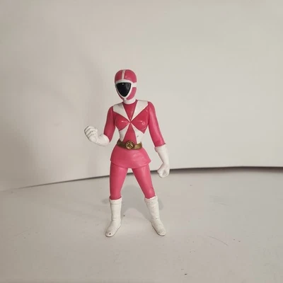 Boneco de ação Power Rangers rosa Rescue Ranger 4 polegadas brinquedo McDonald's 2000 - Imagem 1 de 4