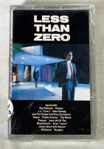 Less Than Zero Soundtrack Various Artists Sealed Cassette Tape Slayer Danzig ‘87 - Picture 1 of 11