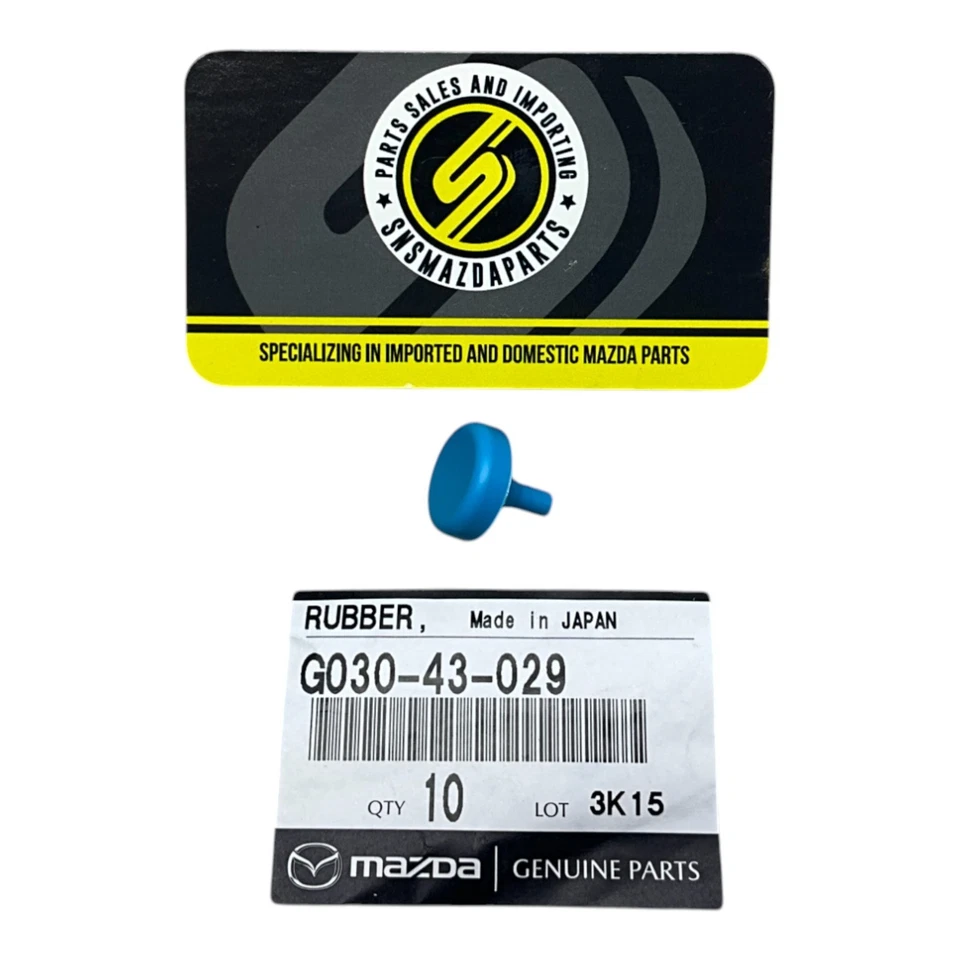 90-05 Mazda Miata MX5 Genuino OEM Embrague Pedal Palanca Goma Tapón G030-43-029 Foto 1 de 1