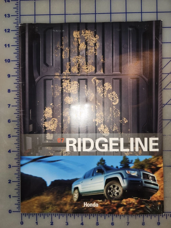 Folleto Honda Ridgeline 2007 Foto 1 de 1