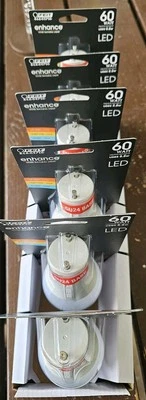 (6) BOX Feit Electric 60W Equiv A19 Dimmable GU24 Base Selectable LED Light Bulb - Image 1 of 4
