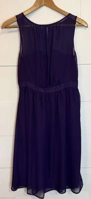 Tevolio Dress in Deep Purple Size 2 - Image 1 of 4