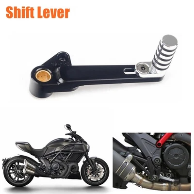 Pedal de palanca de cambios negro para motocicleta para DUCATI Diavel 2011-2015 Foto 1 de 4