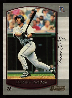 2000 Bowman Damion Easley #117 Detroit Tigers Baseball Card - Image 1 of 2