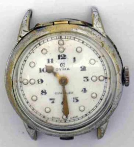 VTG CYMA Brail Wristwatch. Ref: 1.51474, Cal: R.444. For Service - Picture 1 of 11