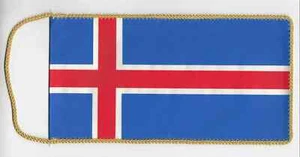 Flag of Iceland, National Flag Iceland, vintage flags Iceland ! - Picture 1 of 2