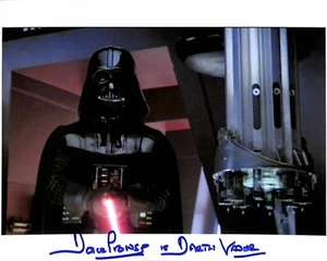 David Prowse Darth Vader Vs Luke Bespin Duel Signed 8x10 Photo BECKETT - Picture 1 of 4