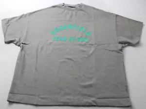 Camiseta Essentials Fear Of God Para Hombre Jersey Pesado S/S NC3 Brezo Oscuro Avena Grande - Imagen 1 de 5