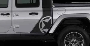 Calcomanías gráficas laterales de cabina para Jeep Gladiator '18-'22 - Imagen 1 de 1
