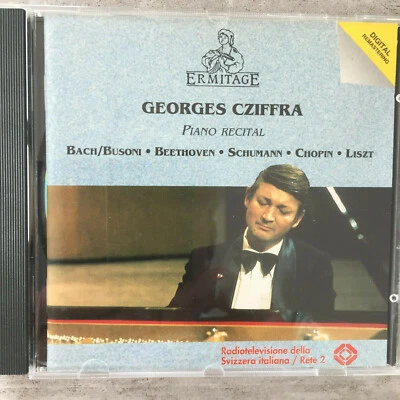 GEORGES CZIFFRA: Piano Recital - Live (CD Ermitage 143 / neu)  - Bild 1 von 2