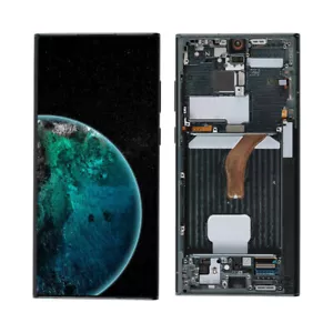 Repuesto de pantalla LCD verde pequeño para Samsung Galaxy S22 Ultra SM-S908U - Imagen 1 de 7