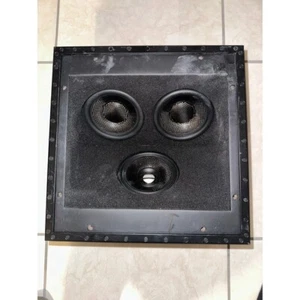 Sonance Reference R1C schwarz verdrahtet Dual 5,25" quadratische Form LCR Deckeneinbaulautsprecher - Bild 1 von 7