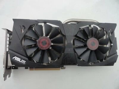 NOT WORKING- ASUS NVIDIA GeForce GTX 970 4GB Video Card STRIXGTX970DC2OC4GD5 - Image 1 of 4