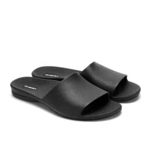 Okabashi Cruise Women's Slide Sandals-Black-Various Sizes - Picture 1 of 4