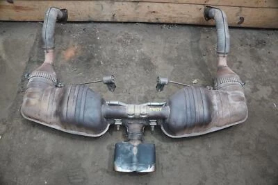 Rear Exhaust Muffler Pipe 98711312403 98711135300 OEM Porsche Cayman S 987 06-08 - Image 1 of 4
