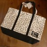 UNIQLO x Yayoi Kusama Collaboration Tote Bag Polka Dots  White Cotton 100%