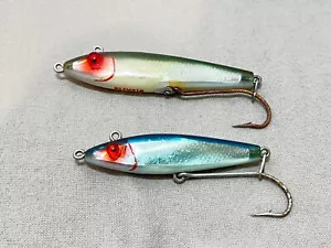 2 L&S Mirrolure Single Hook Model Lures Hard To Find Style - Picture 1 of 5
