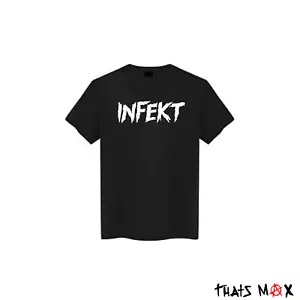 INFEKT Dubstep DJ Logo T-Shirt - Bild 1 von 4